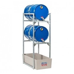 LQM ESTANTERÍA 2 BARRILES 60 L