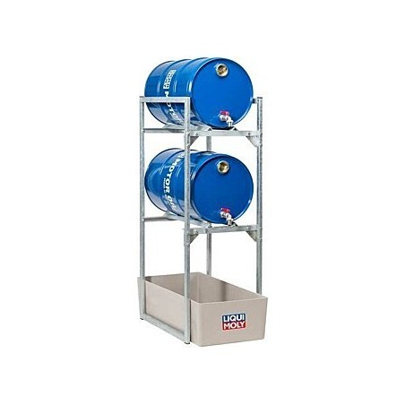 LQM ESTANTERÍA 2 BARRILES 60 L