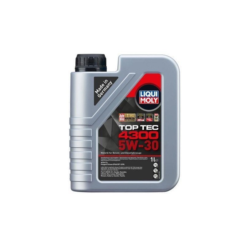 LQM TOP TEC 4300 5W-30 ACEITE